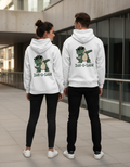 Dab-o-Saur T-Rex Dinosaur Hoodie | Funny 300 GSM Fleece