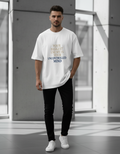 Motivational Quote Oversized T-Shirt - Uncontrolled Mind Enemy